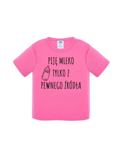 Piję mleko tylko z pewnego źródła (koszulka)