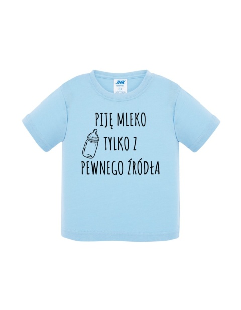 Piję mleko tylko z pewnego źródła (koszulka)