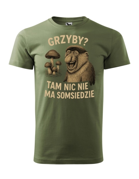 Grzyby? Tam nic nie ma somsiedzie - nosacz