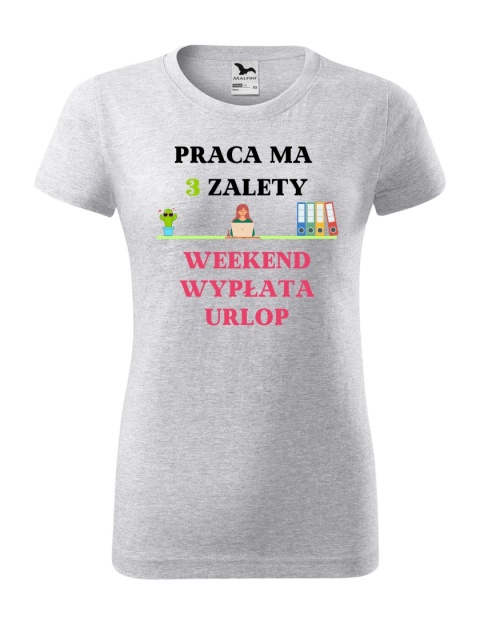 Praca ma 3 zalety ... Piątek, wypłatę i urlop