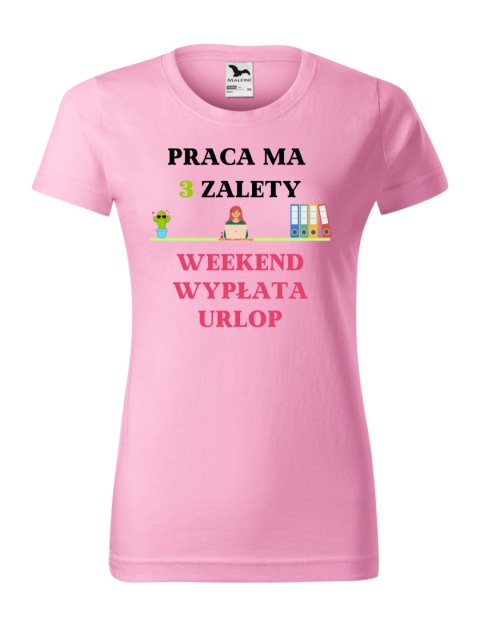 Praca ma 3 zalety ... Piątek, wypłatę i urlop