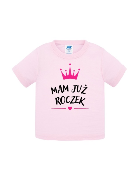 Mam już roczek (koszulka) chłopiec dziewczynka