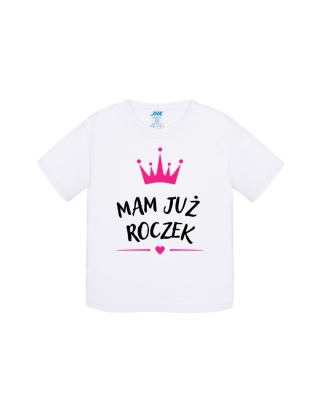 Mam już roczek (koszulka) chłopiec dziewczynka