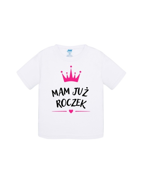 Mam już roczek (koszulka) chłopiec dziewczynka