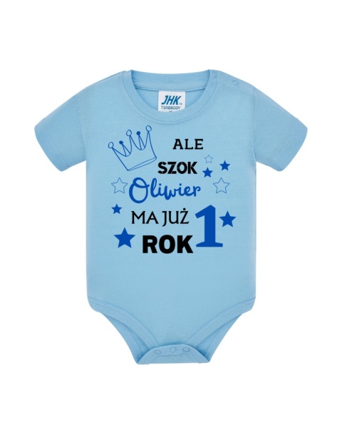 Ale szok! ... Ma już rok! (+imię) chłopiec