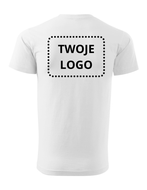 Koszulka z logo firmy DRUK CYFROWY (przód i tył)