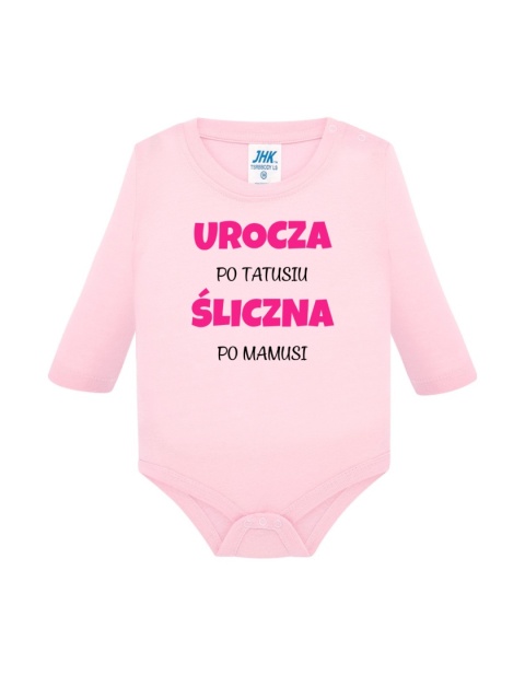 Urocza po tatusiu, śliczna po mamusi (body)