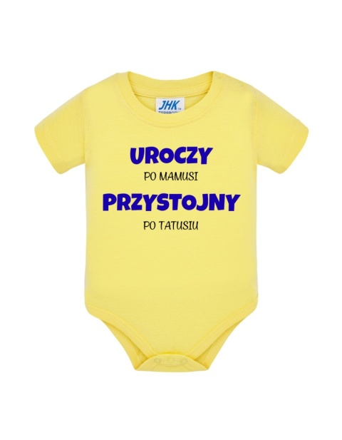 Uroczy po mamusi, przystojny po tatusiu (body)