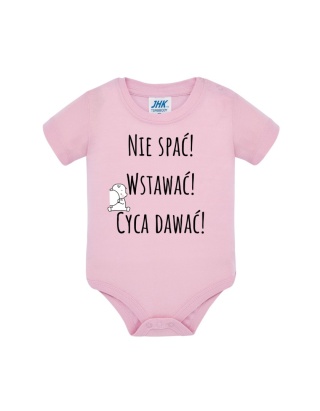 Nie spać! Wstawać! Cyca dawać!