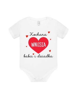 Kochana wnusia babci i dziadka (body)
