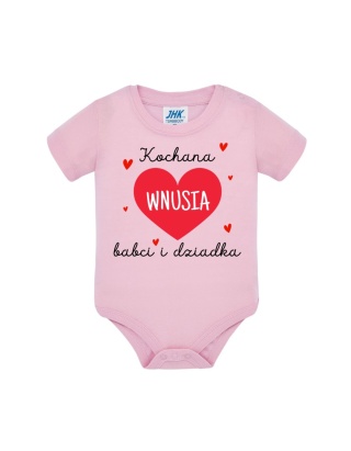 Kochana wnusia babci i dziadka (body)