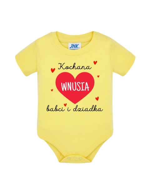 Kochana wnusia babci i dziadka (body)