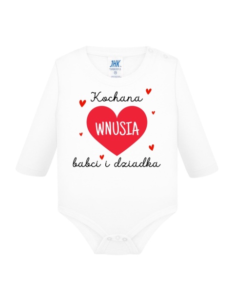 Kochana wnusia babci i dziadka (body)