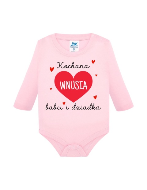 Kochana wnusia babci i dziadka (body)