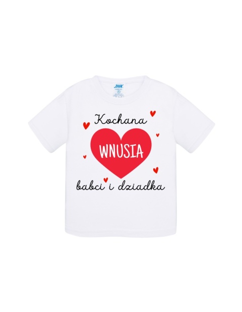 Kochana wnusia babci i dziadka (koszulka)