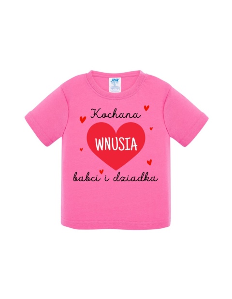 Kochana wnusia babci i dziadka (koszulka)