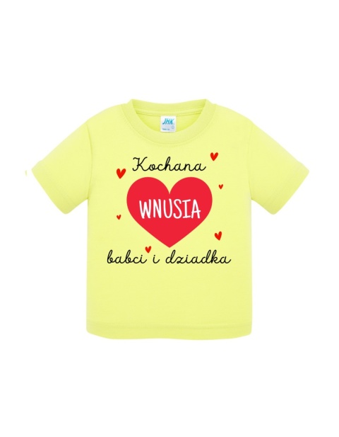 Kochana wnusia babci i dziadka (koszulka)