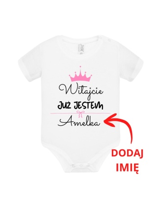 Witajcie! Jestem ... (imię) - dziewczynka