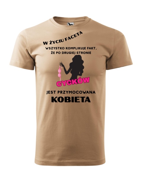 W życiu faceta wszystko komplikuje fakt, że po drugiej stronie cycków przymocowana jest kobieta