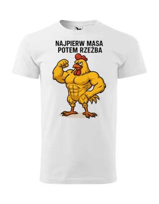 Najpierw masa potem rzeźba