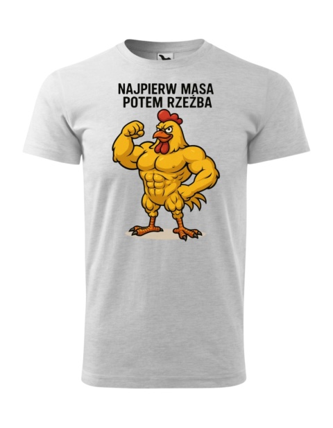 Najpierw masa potem rzeźba