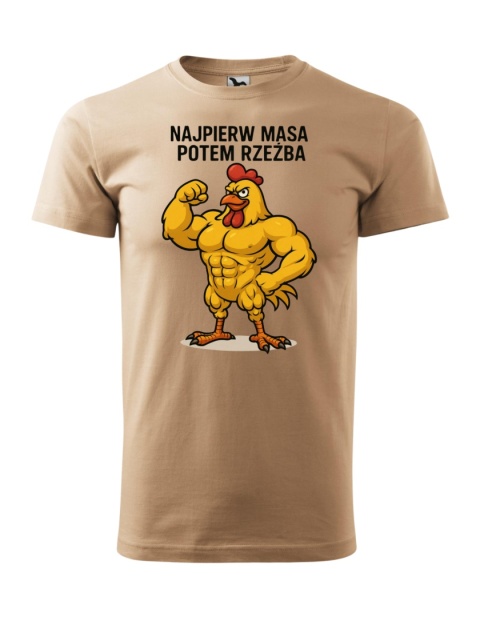 Najpierw masa potem rzeźba
