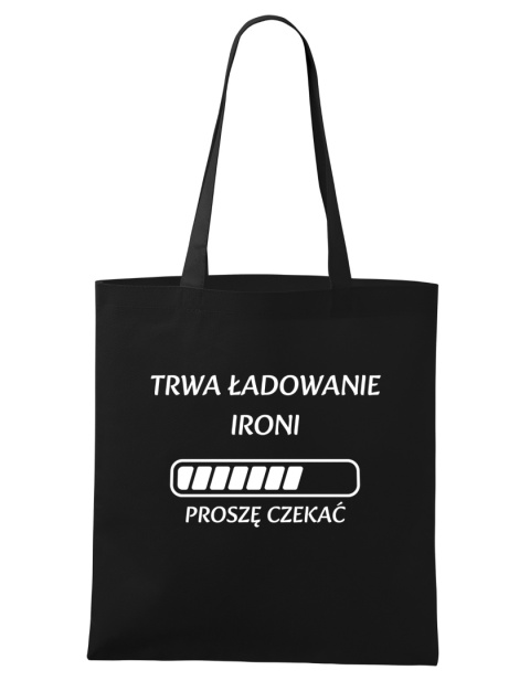 Shopperka "Trwa ładowanie ironii... proszę czekać"