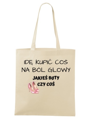 Shopperka "Idę kupić coś na ból głowy. Jakieś buty czy coś"