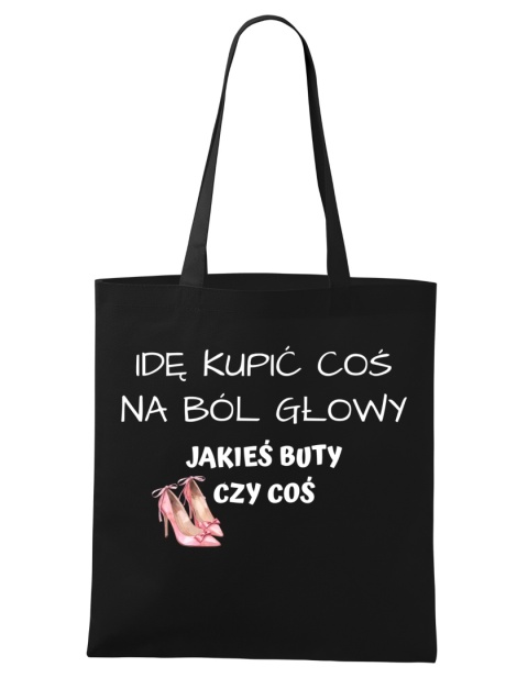 Shopperka "Idę kupić coś na ból głowy. Jakieś buty czy coś"