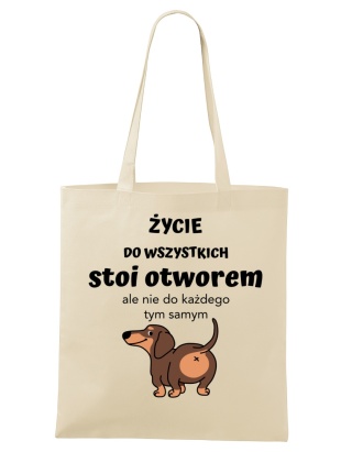 Shopperka "Życie do wszystkich stoi otworem. Ale nie do każdego tym samym"