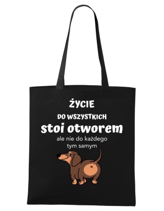 Shopperka "Życie do wszystkich stoi otworem. Ale nie do każdego tym samym"