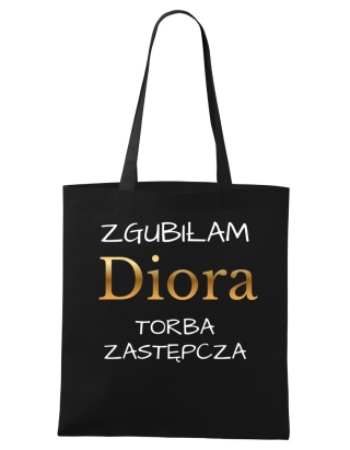 Shopperka "Zgubiłam Diora. Torba zastępcza"
