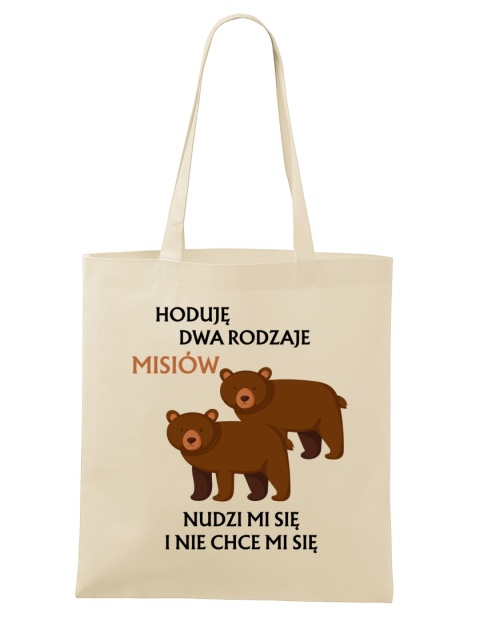 Shopperka "Hoduje dwa rodzaje misiów - nudzi mi się i nie chce mi się"