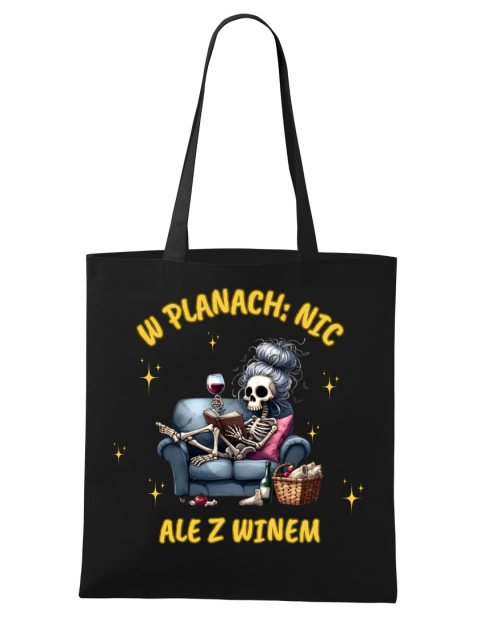 Shopperka "W planach nic, ale z winem"