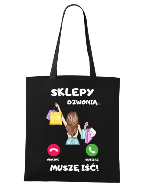 Shopperka "Sklepy dzwonią, muszę iść"