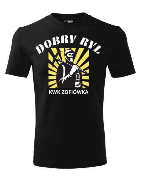 Barbórka - Koszulka dla Górnika - Dobry ryl (+nazwa kopalni)