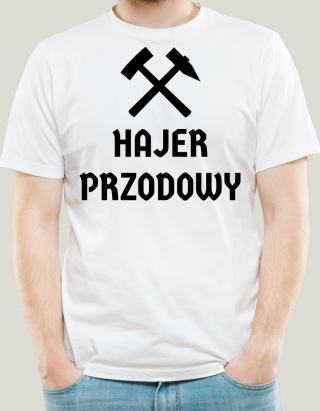 Barbórka - Koszulka dla Górnika - Hajer przodowy