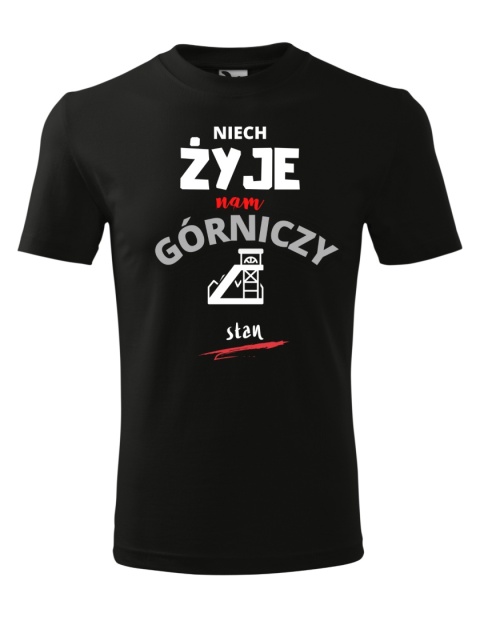 Barbórka - Koszulka dla Górnika - Niech żyje nam górniczy stan (cz)