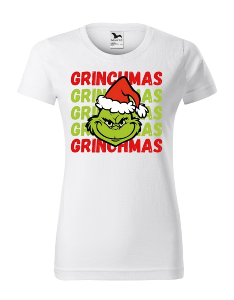 Święta - Koszulka damska świąteczna - Grinchmass