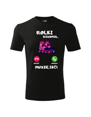 Rolki dzwonią, muszę iść (dziewczynka)