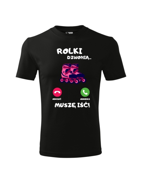 Rolki dzwonią, muszę iść (dziewczynka)