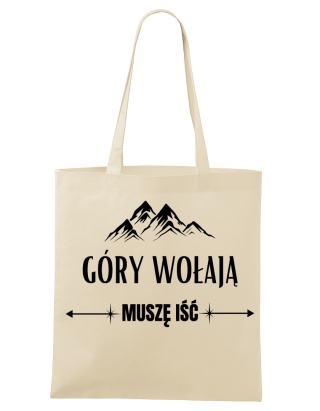 Shopperka "Góry wołają, muszę iść"