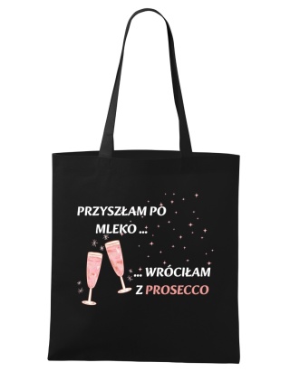 Shopperka "Przyszłam po mleko, wróciłam z prosseco"