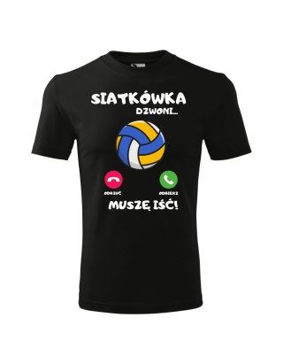 Siatkówka dzwoni, muszę iść (unisex 110-158)