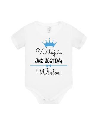 Witajcie! Jestem ... (imię) - chłopiec