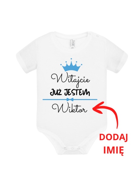 Witajcie! Jestem ... (imię) - chłopiec