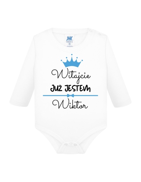 Witajcie! Jestem ... (imię) - chłopiec