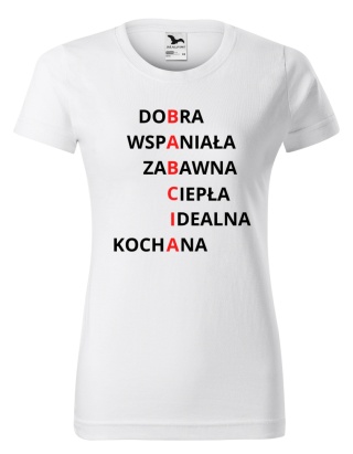Dzień Babci - Koszulka dla babci - idealna BABCIA