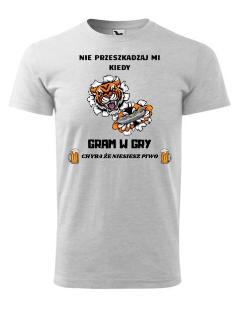 Nie przeszkadzaj mi kiedy GRAM W GRY, chyba że niesiesz piwo