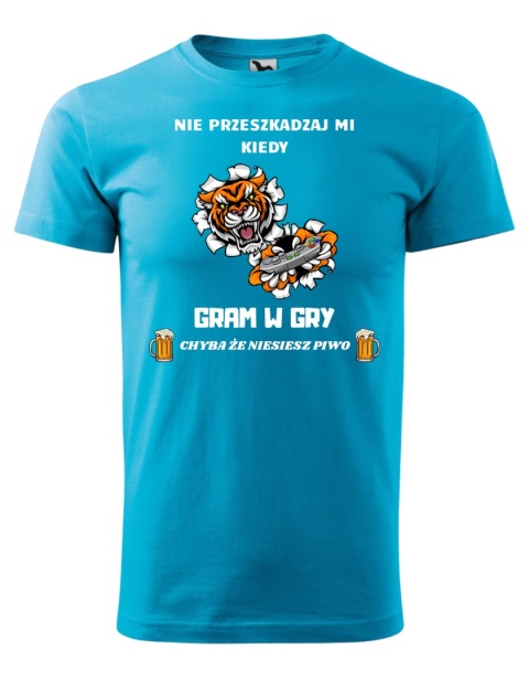 Nie przeszkadzaj mi kiedy GRAM W GRY, chyba że niesiesz piwo